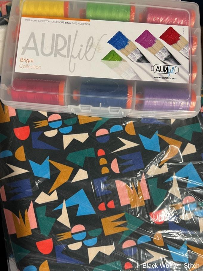 Aurifil and Spoonflower
